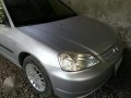 Honda Civic Vti AT 2002 Silver For Sale-0