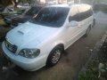 2002 Kia Sedona AT White For Sale-1