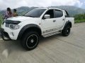 2008 Mitsubishi Strada 4x4 White MT-3