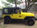 For Sale Wrangler Jeep Manual Yellow-1