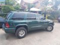 Dodge Durango 4x4 2001 Green AT -4