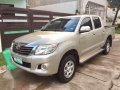 2012 Toyota Hilux E Beige MT For Sale-0