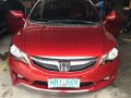 Honda Civic 2009 Red AT For Sale-0