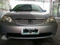 2002 Honda Civic AT Silver For Sale-5