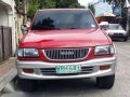 2001 Isuzu Fuego Pick-up 4x4 Red -4