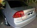 2002 Honda Civic AT Silver For Sale-1