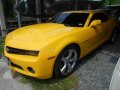 Chevrolet Camaro V6 3.6L 2012 Yellow-0