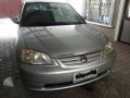 2002 Honda Civic AT Silver For Sale-0