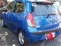 Hyundai i10 2008 Blue MT For Sale-1