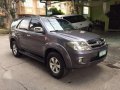 2006 Toyota Fortuner G Diesel Gray -0