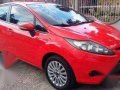 Ford Fiesta Automatic 2011 Red For Sale-6