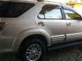 Toyota Fortuner. G 2013 Silver AT -2