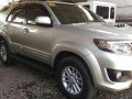 Toyota Fortuner. G 2013 Silver AT -0