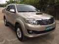 Toyota Fortuner G 2013 MT Beige -2