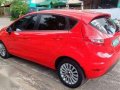 Ford Fiesta Automatic 2011 Red For Sale-0