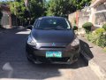 2013 Mitsubishi Mirage Glx Black For Sale-1