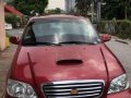 Kia Sedona RS 2002 AT Red For Sale-0