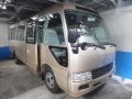 2013 Toyota Coaster Gliding Door Dubai Version (Beige)-0