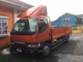 Mitsubishi Canter 16ft Dropside Red -1