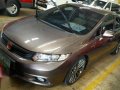 2012 Honda Civic 1.8 EXi AT Beige -0