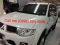 2013 Mitsubishi Montero GLS V White -0