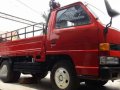 Isuzu Elf 10ft Dropside MT Red For Sale-1