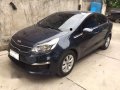 2015 Kia Rio EX 1.4 Automatic Blue -0
