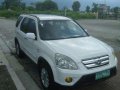 Honda CRV 2005 Manual White For Sale-2