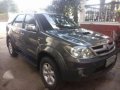 2008 Toyota Fortuner V 4x4 AT Gray -0