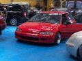 1992 Honda Civic Hatchback Red For Sale-4