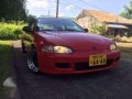 1992 Honda Civic Hatchback Red For Sale-0