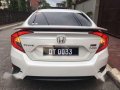 2016 Honda Civic RS Turbo Pearl White AT-6
