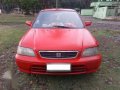 Honda City 1998 Exi Red MT For Sale-1