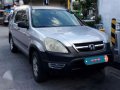 Honda Cr-V 2004 Silver AT For Sale-0