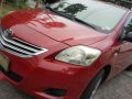 Toyota Vios 1.3 J 2010 MT Red For Sale-0