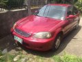 Honda Civic Vti 2000 AT Red For Sale-0