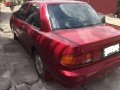 Mitsubishi Lancer Glxi 1993 Red AT For Sale-4