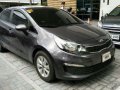 Kia Rio Ex 2016 Gray MT For Sale-0