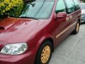 Kia Sedona 2.9 Turbo 2002 Red AT -2