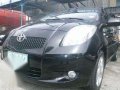 2007 Toyota Yaris Auto Black Sedan-1