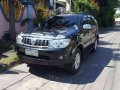 Toyota Fortuner G 2011 Black MT For Sale-0
