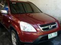 Honda CRV AT 2003 Red For Sale-0