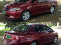 Honda City 2008 Red Dual Trans For Sale-0