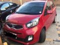 Kia Picanto 2015 1.2 AT Red For Sale-1