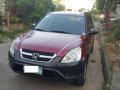 Honda CRV 2003 AT Red For Sale-0