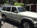 Nissan Patrol 2004 Bulletproof White MT -1