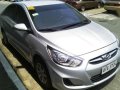 Hyundai Accent 2015 model silver-4