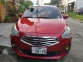 2015 Mitsubishi Mirage G4 Glx MT Red -0