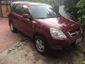 Honda CRV 2002 Red AT For Sale -1