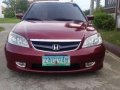 Honda Civic VTIS 2005 Red AT For Sale-1